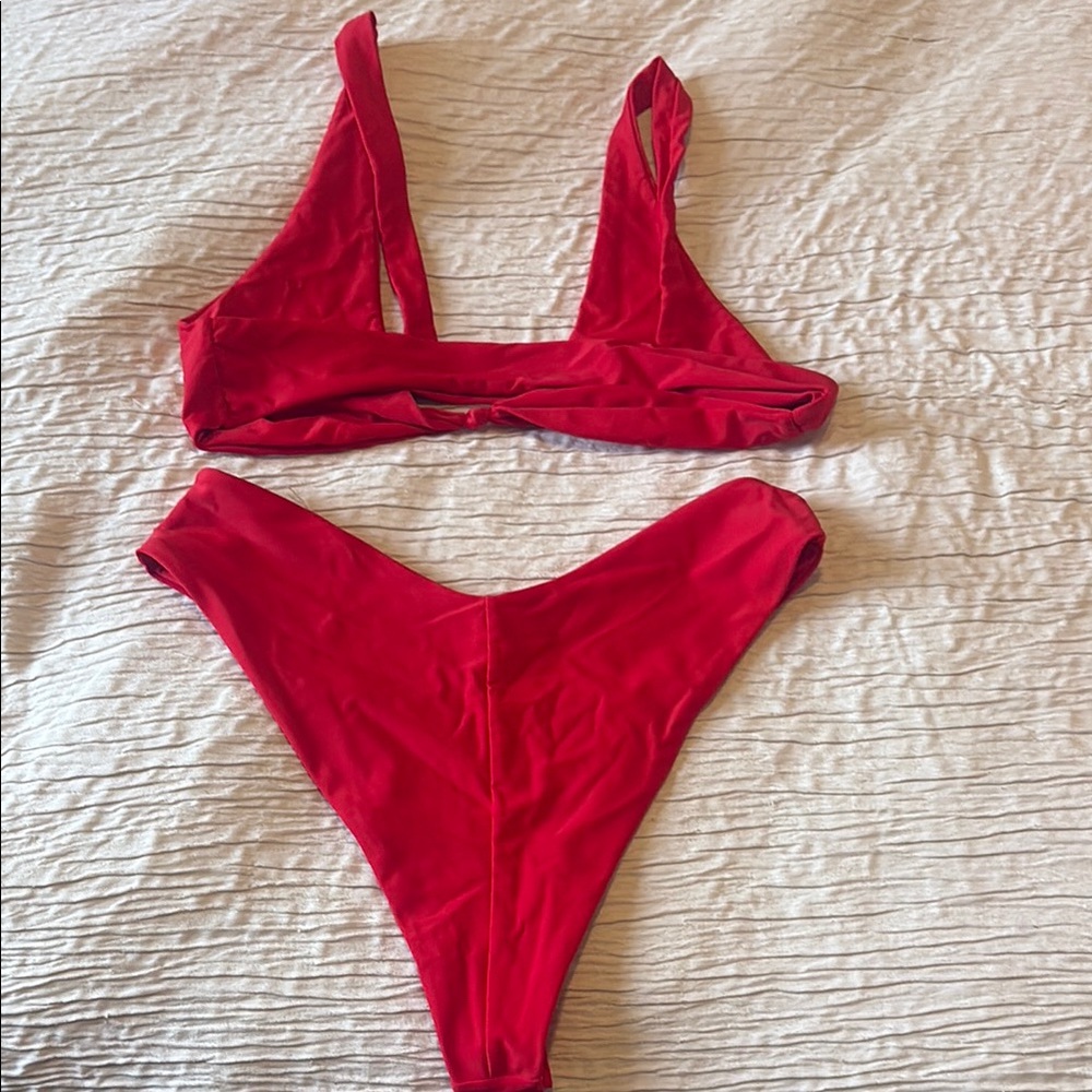 Red Bikini Set - Picture 4 of 4